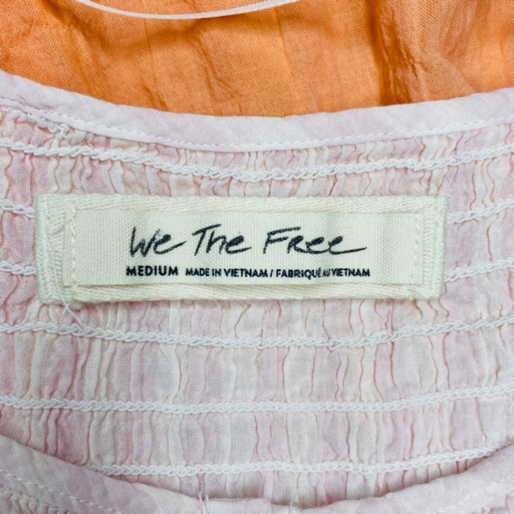We The Free Little Bit of Something Ombre V-Neck Blouse - Picture 7 of 11